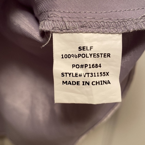 NWOT Vine & Love Silver Top…size 1X - Picture 5 of 5